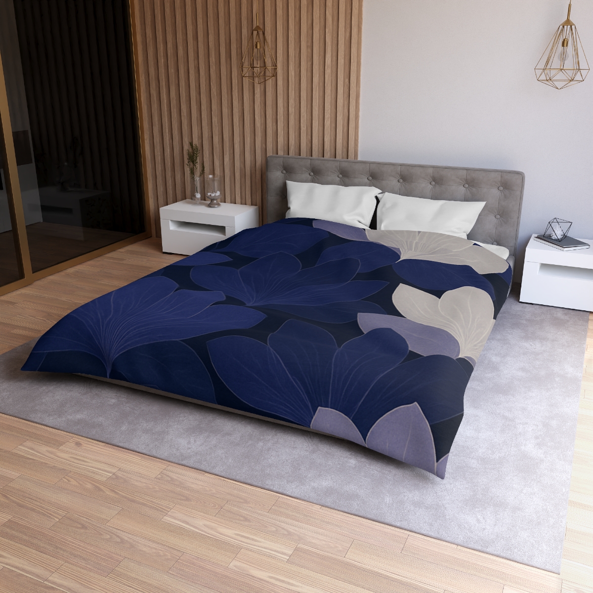 Petal Shadow Tessellation unique patterned duvets