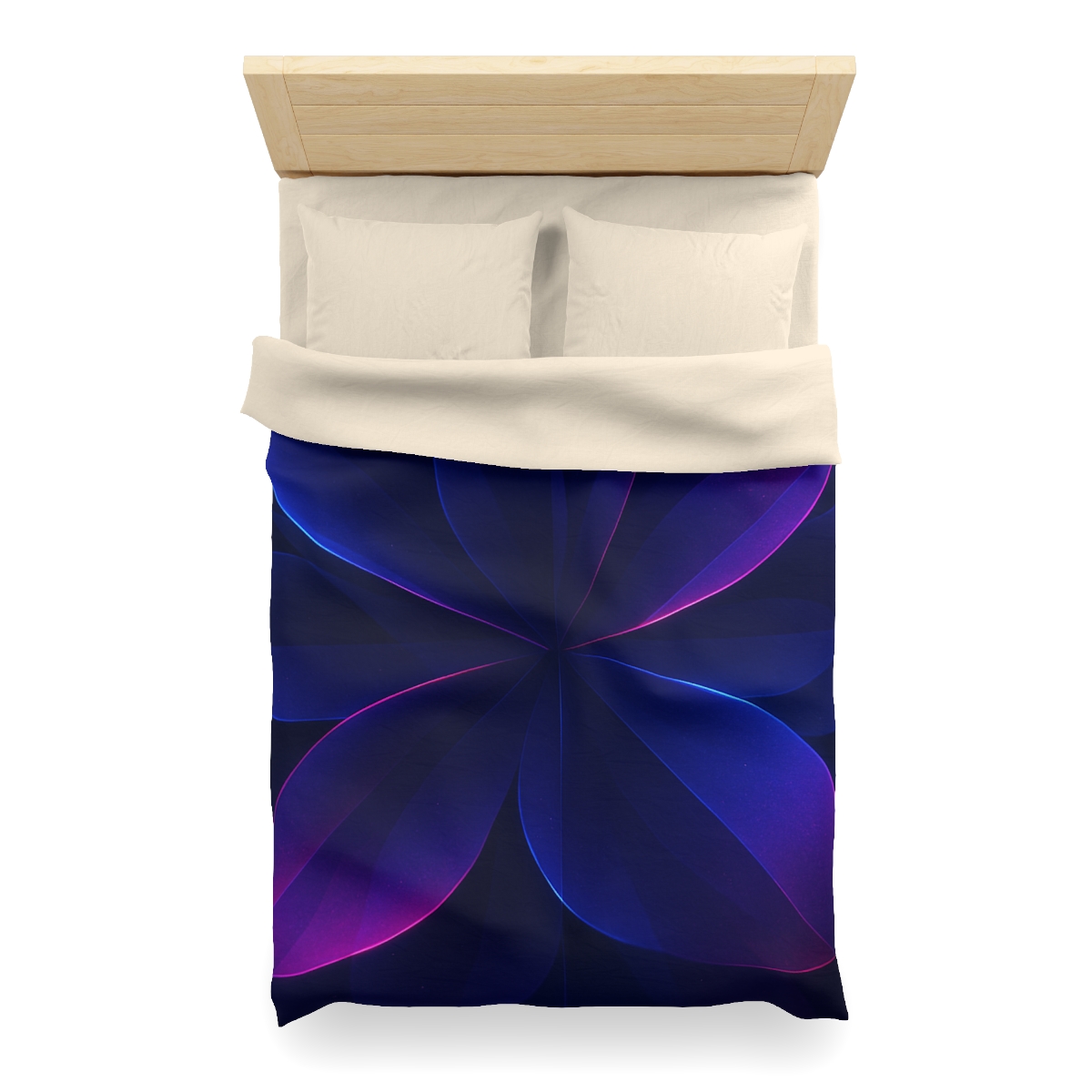 Petal Prism Parallax personalized bedding duvets