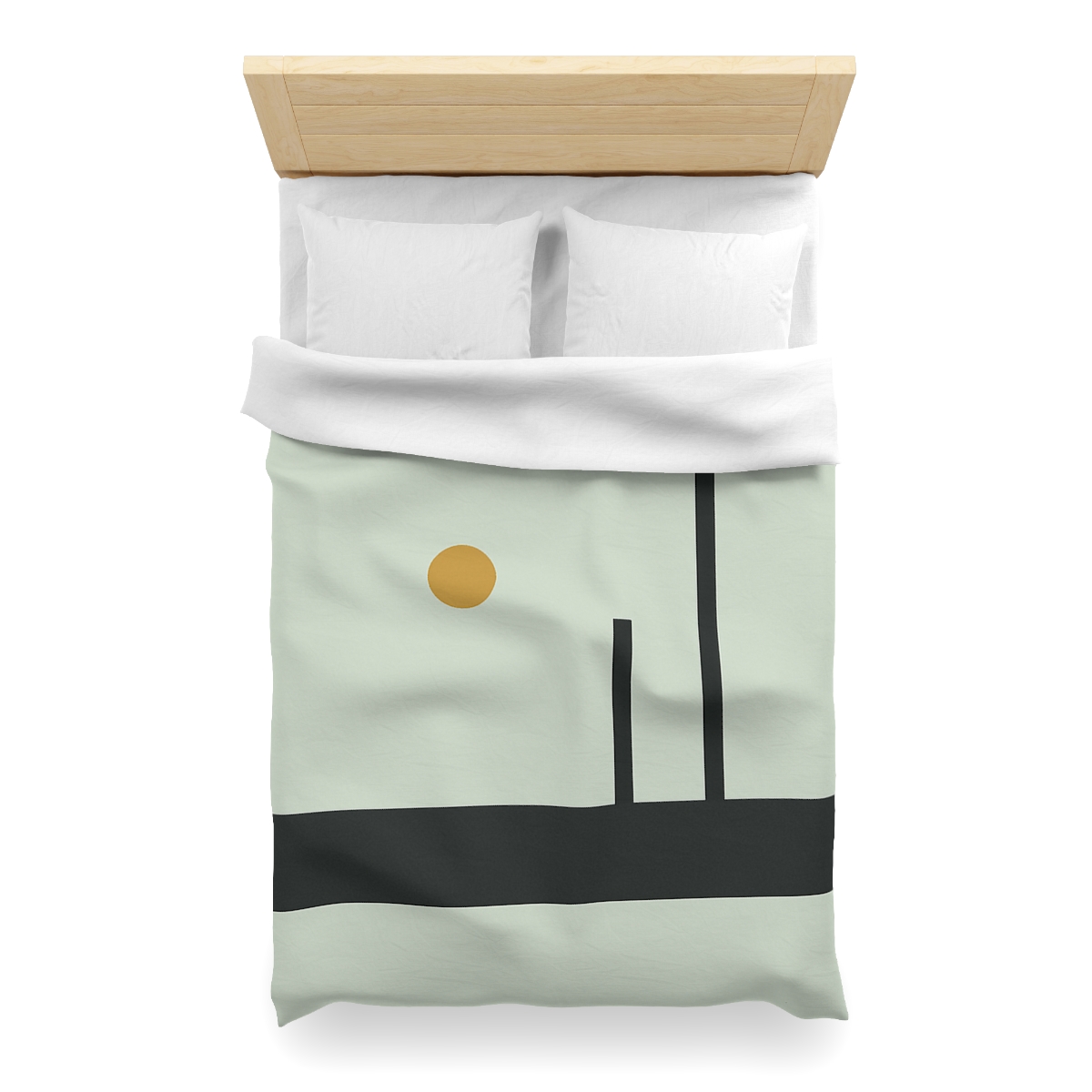 Low Horizon Bar And Twin Posts duvets for gifts