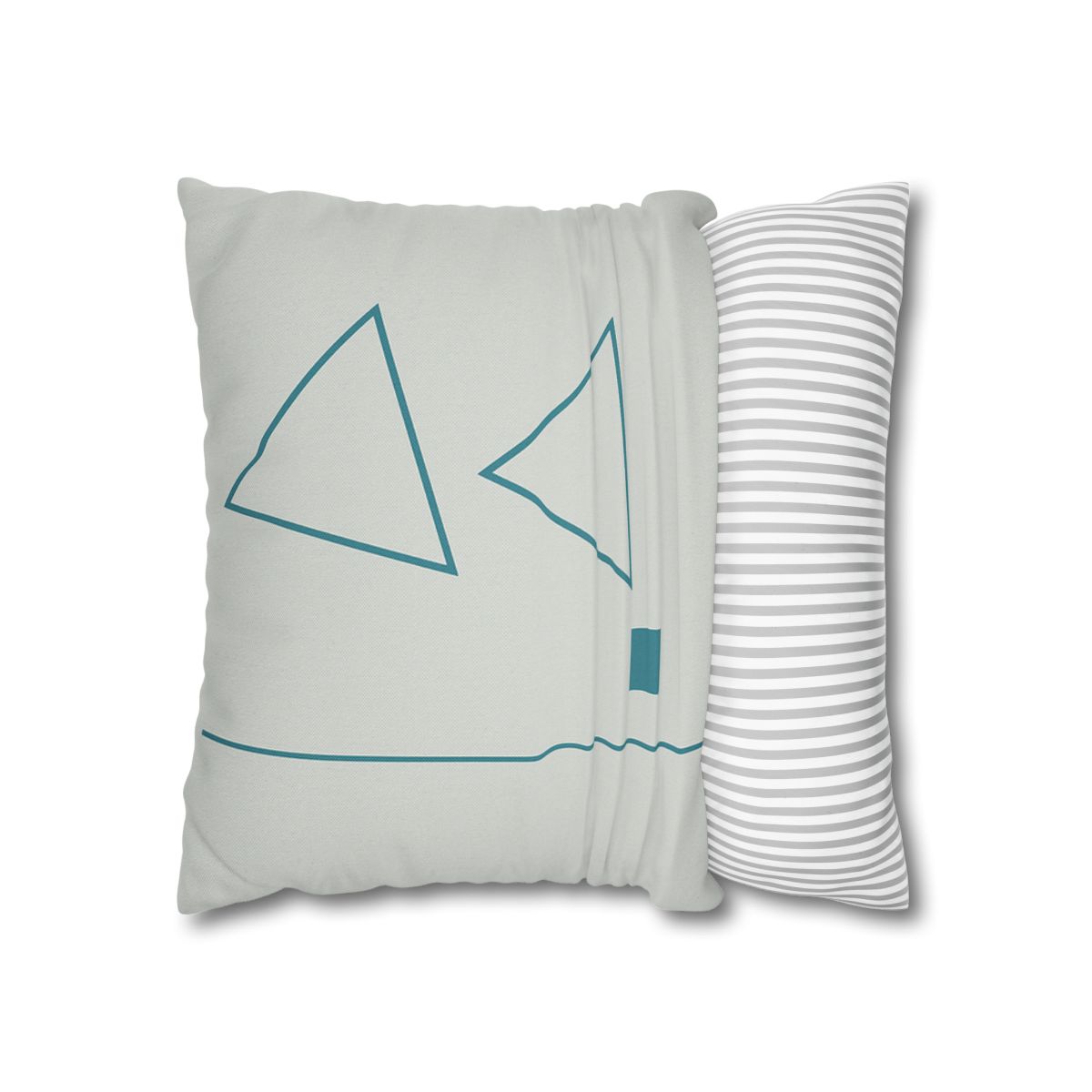 Staggered Triangles With Silent Axis custom pillow cases