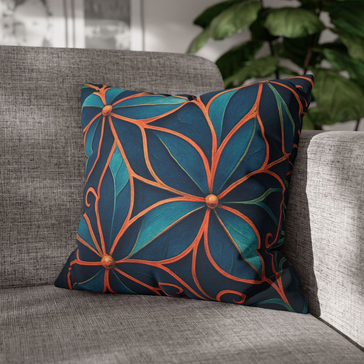 Petal Prism Lattice trendy patterned pillow cases