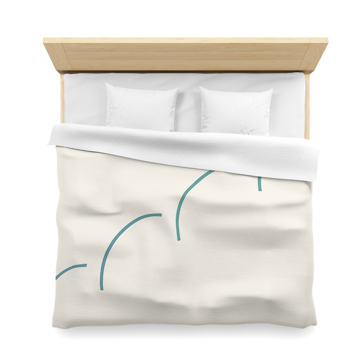 Offset Arc Ladder custom duvets