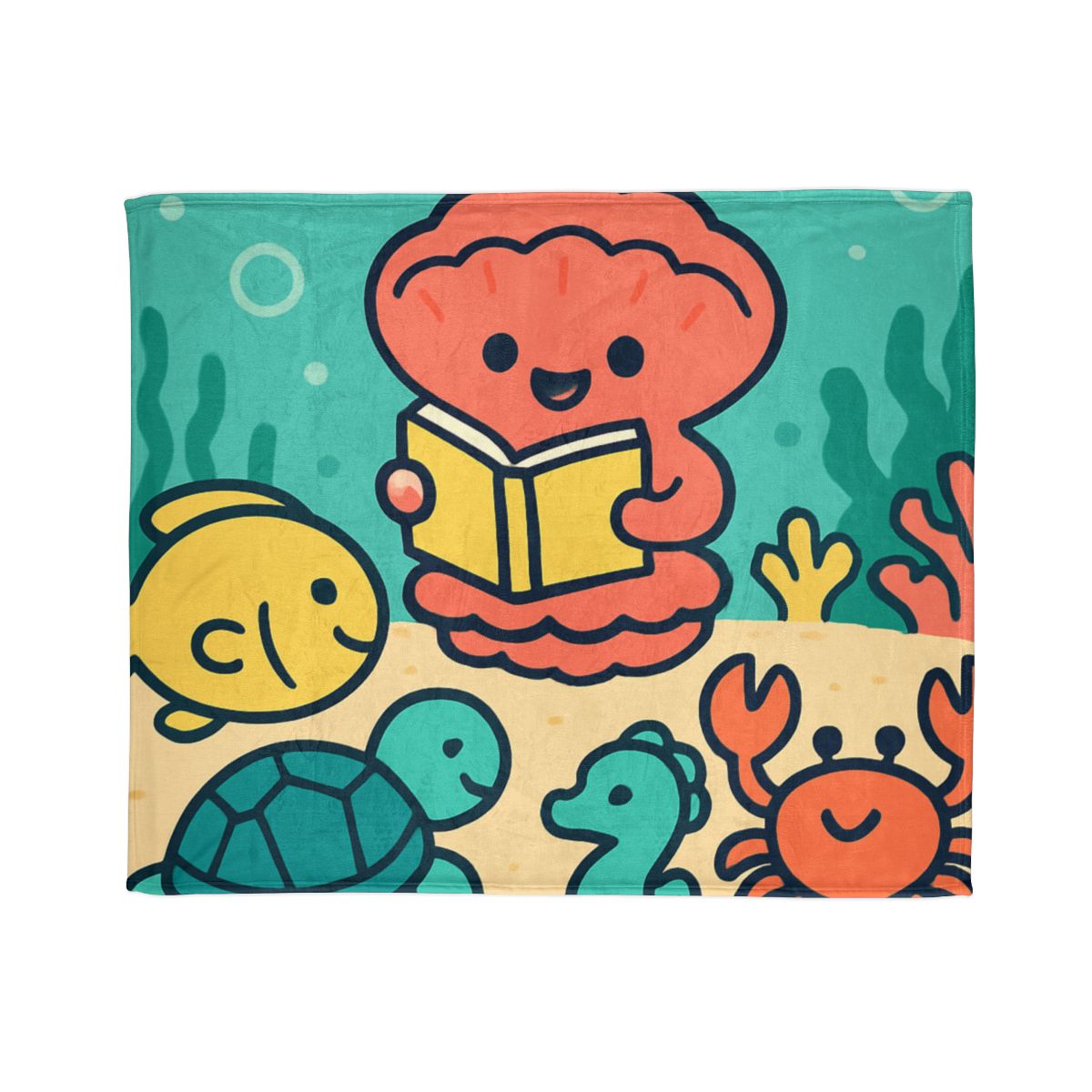 Bubble Reef Class decorative home blankets