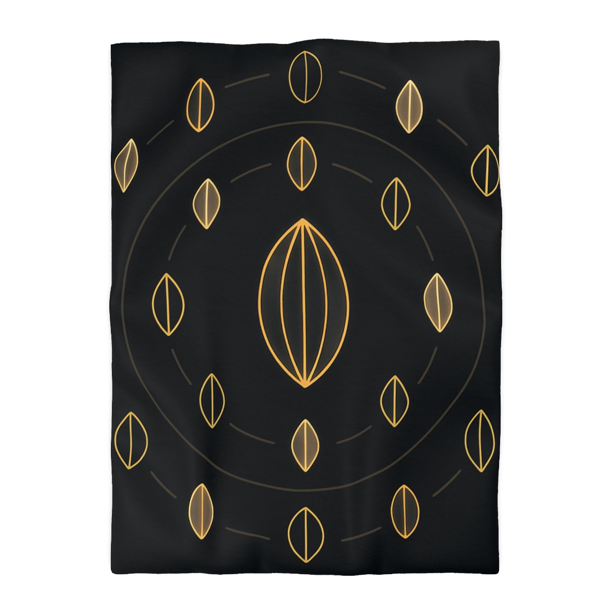 Orbiting Seed Ring Pattern stylish duvet covers