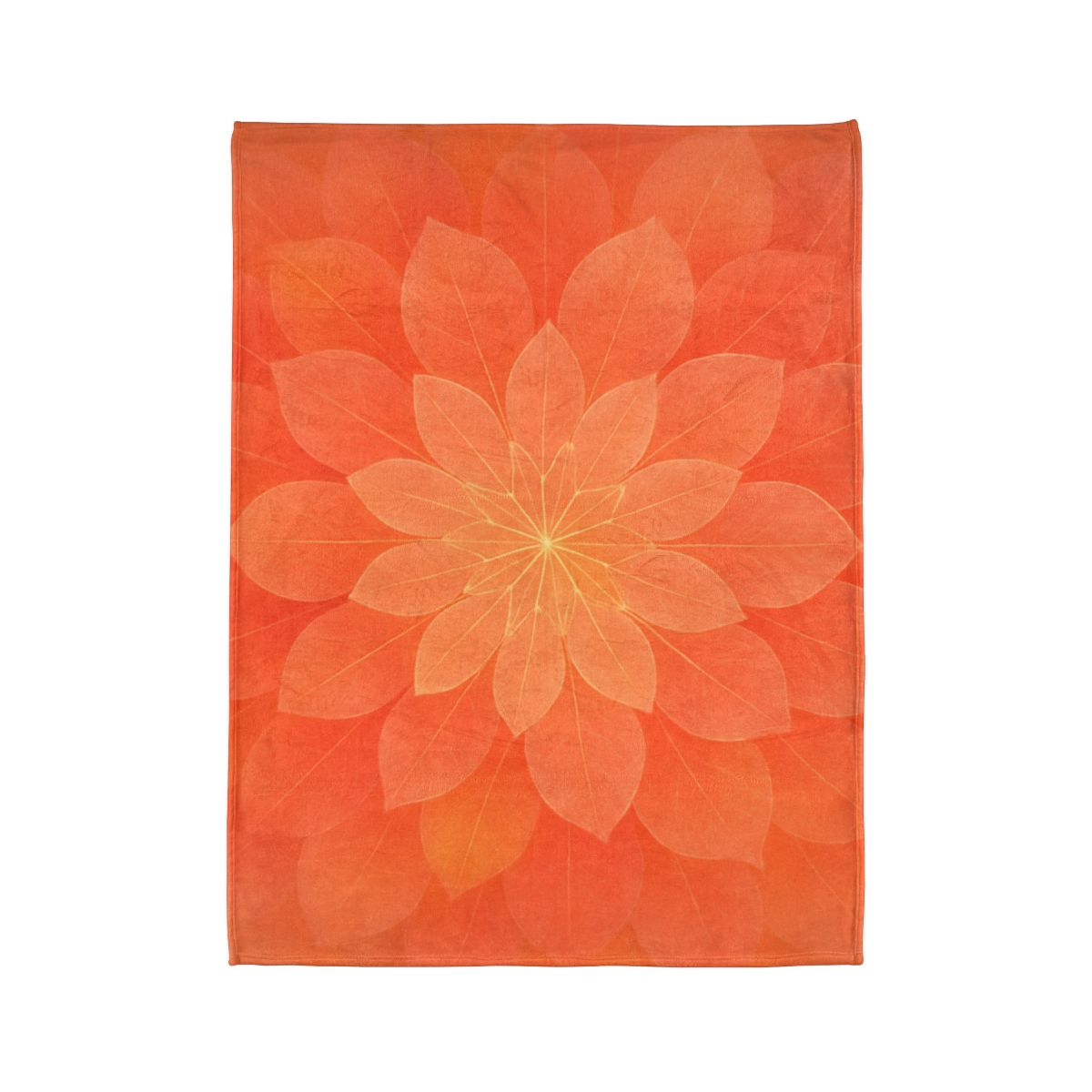Petal Radius Kaleidoscope decorative home blankets