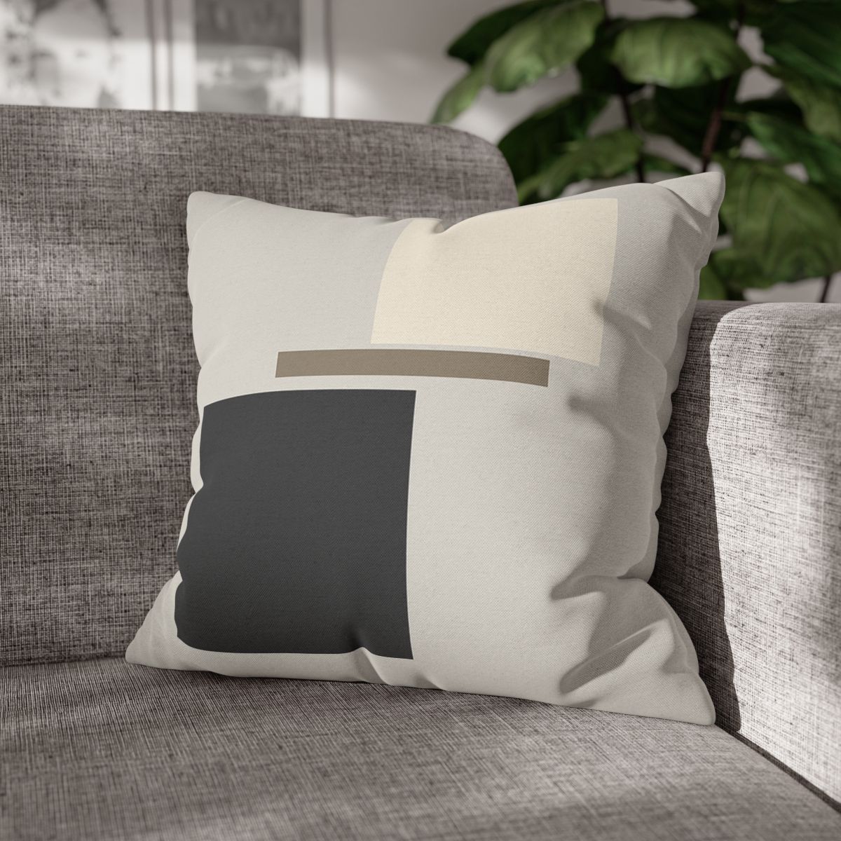 Offset Rectangle Pause custom pillow cases