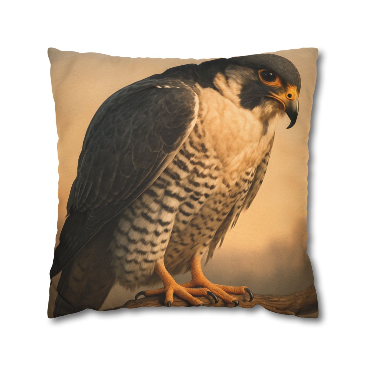 Solar Crest Peregrine Falcon trendy patterned pillow cases