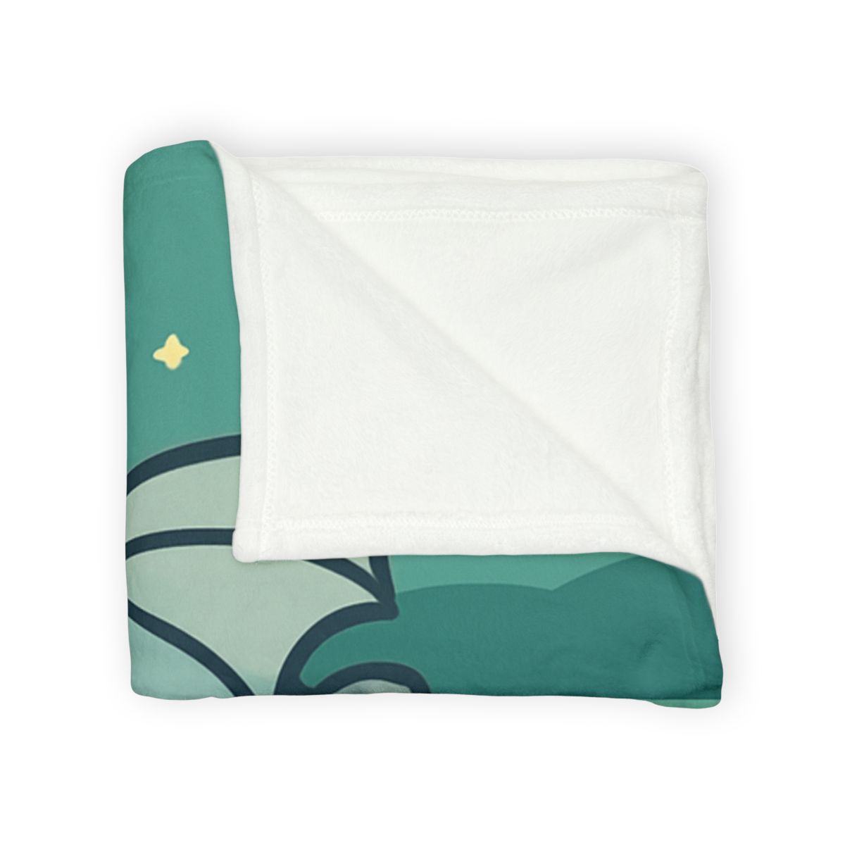 Moonlight Meadow Dragon stylish throw blankets