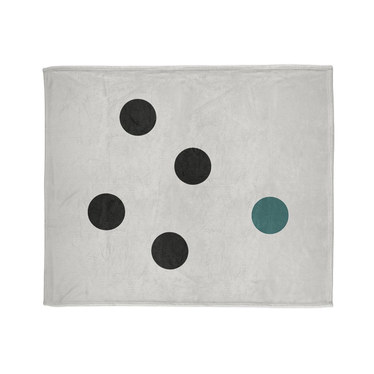 Sparse Dot Triangle designer printed blankets