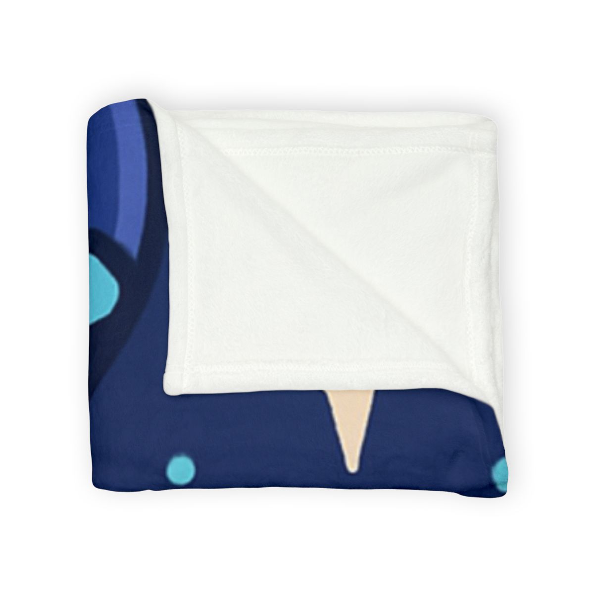 Space School Of Curious Dolphins soft fleece blankets