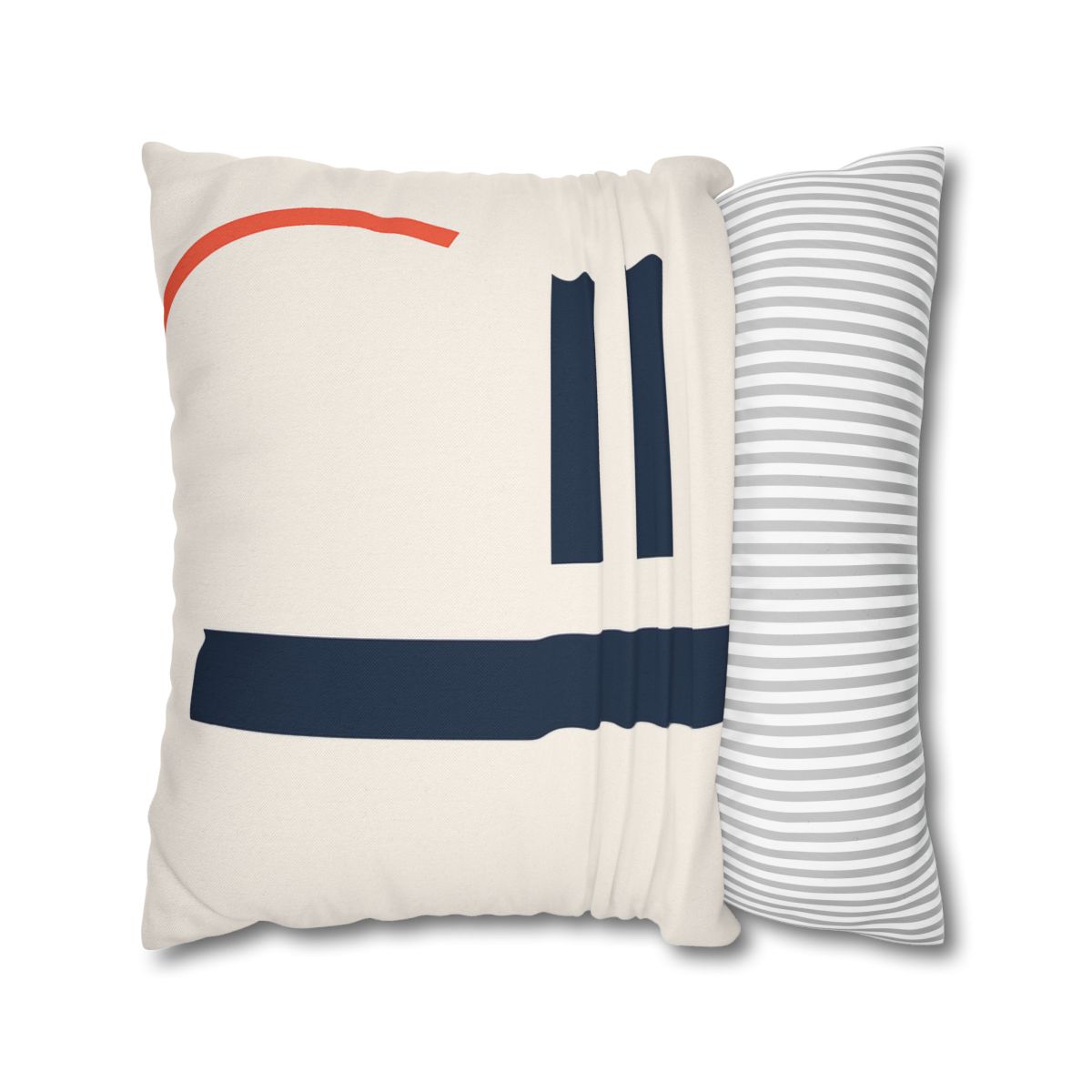 Offset Bars With Orbit Arc soft cotton pillow cases