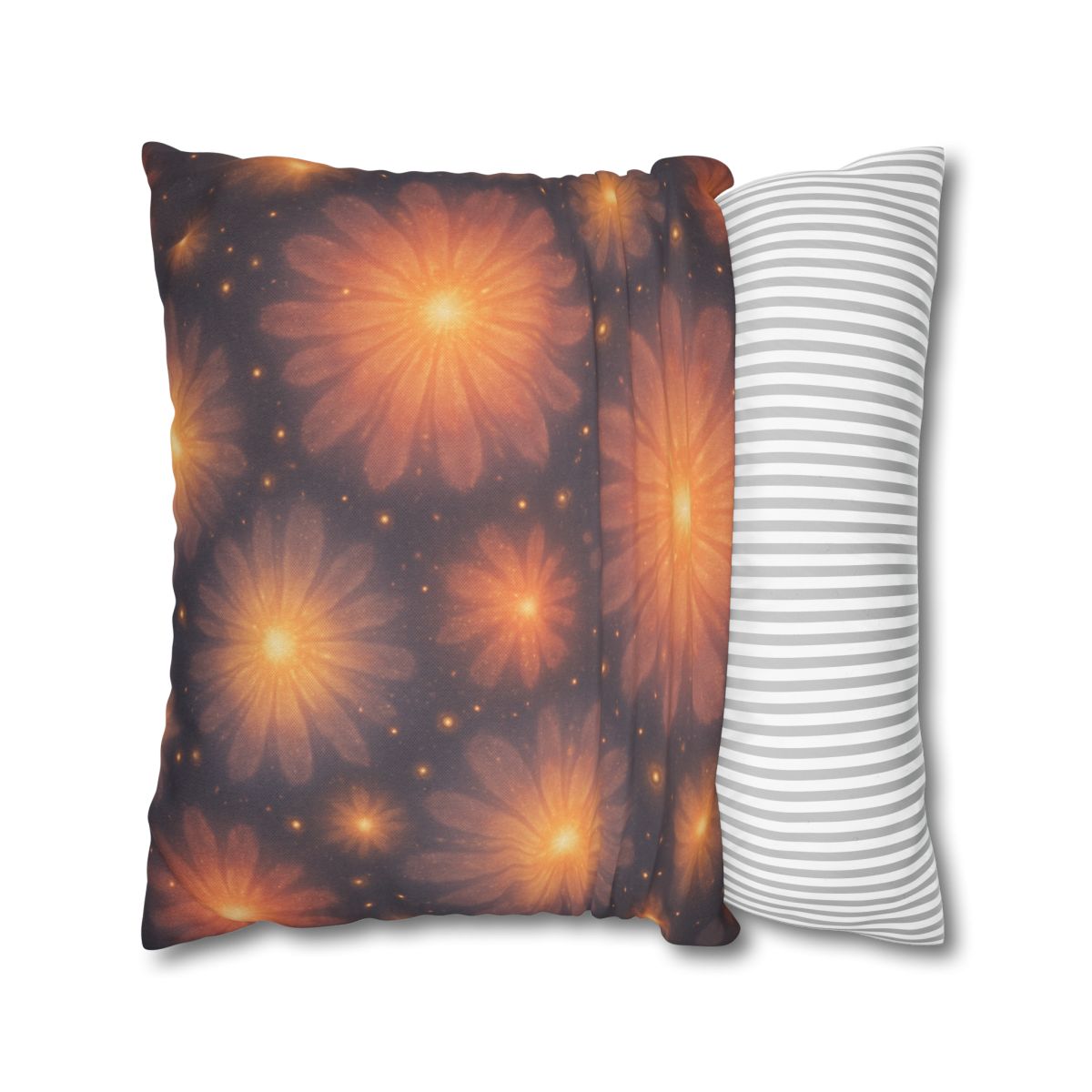 Photon Blossom Field designer print pillow cases