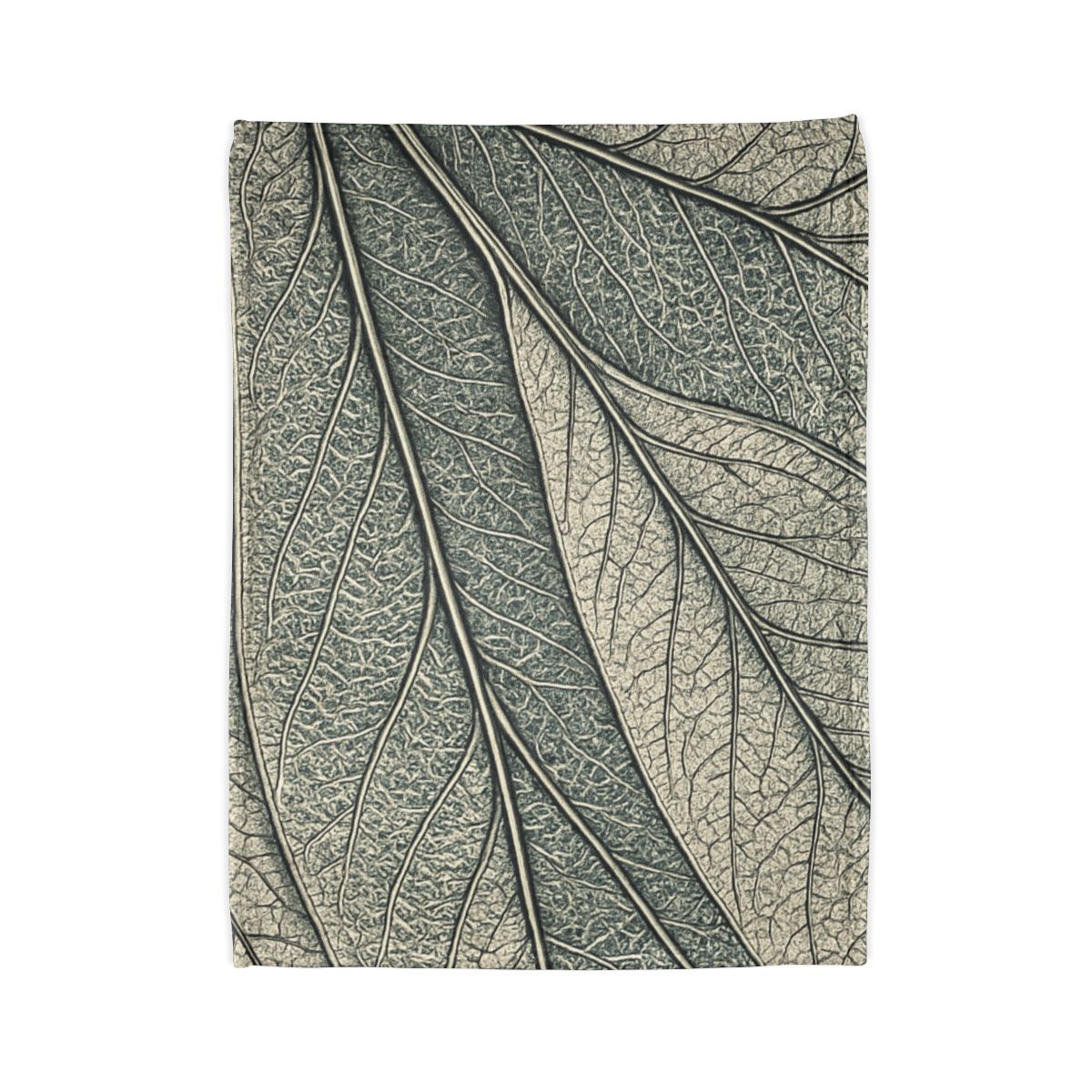 Vein Map Filigree designer printed blankets