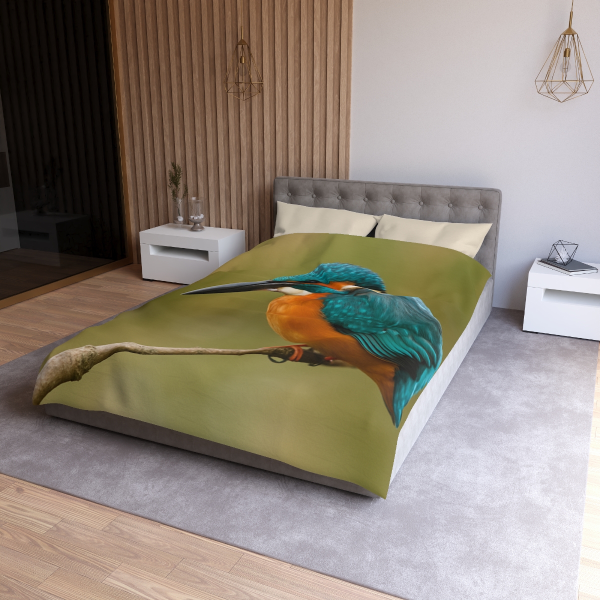 Azure Flash Kingfisher duvets for gifts