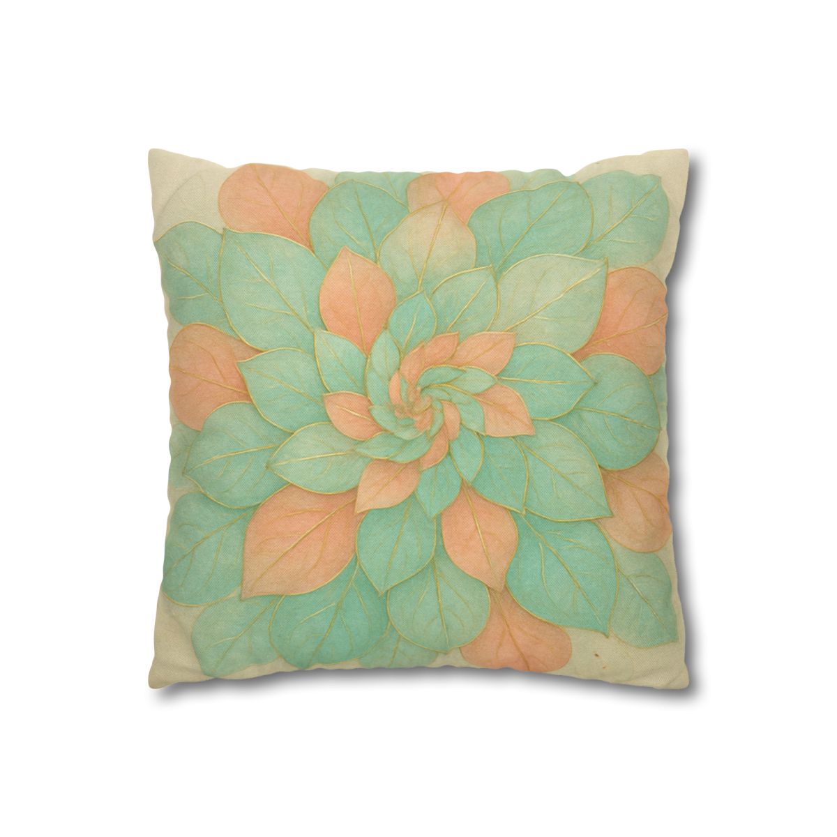 Petal Spiral Mosaic trendy patterned pillow cases