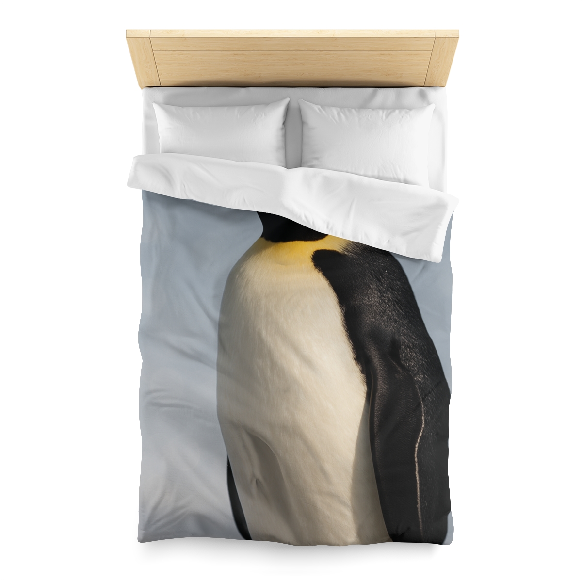 Aurora Drift Emperor Penguin warm winter duvets