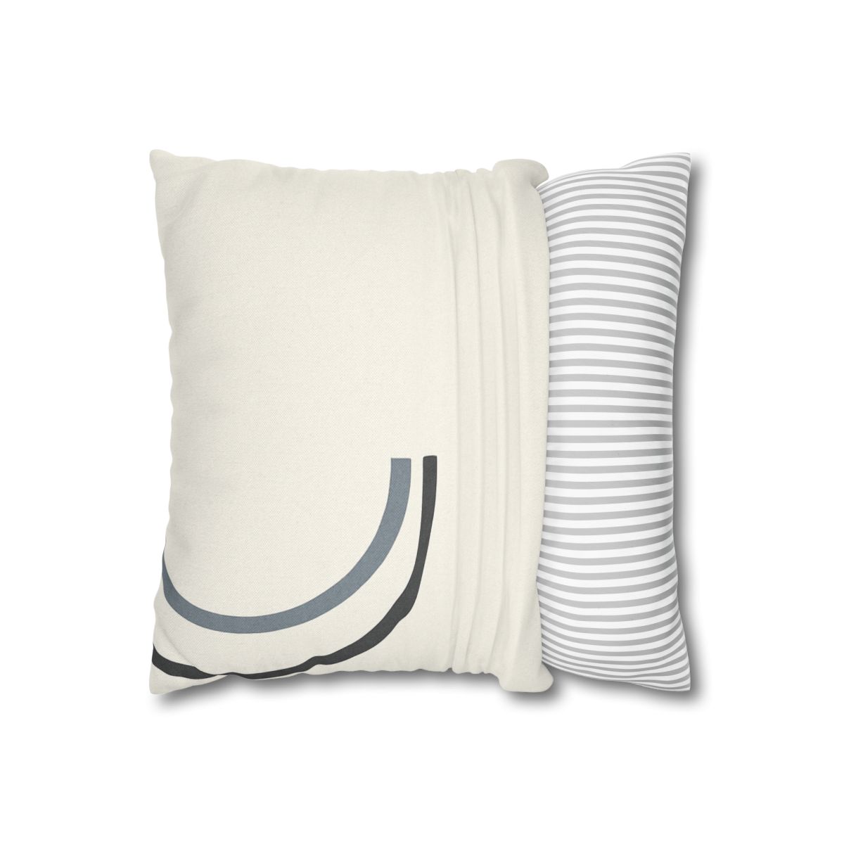 Partial Arc Corner designer print pillow cases