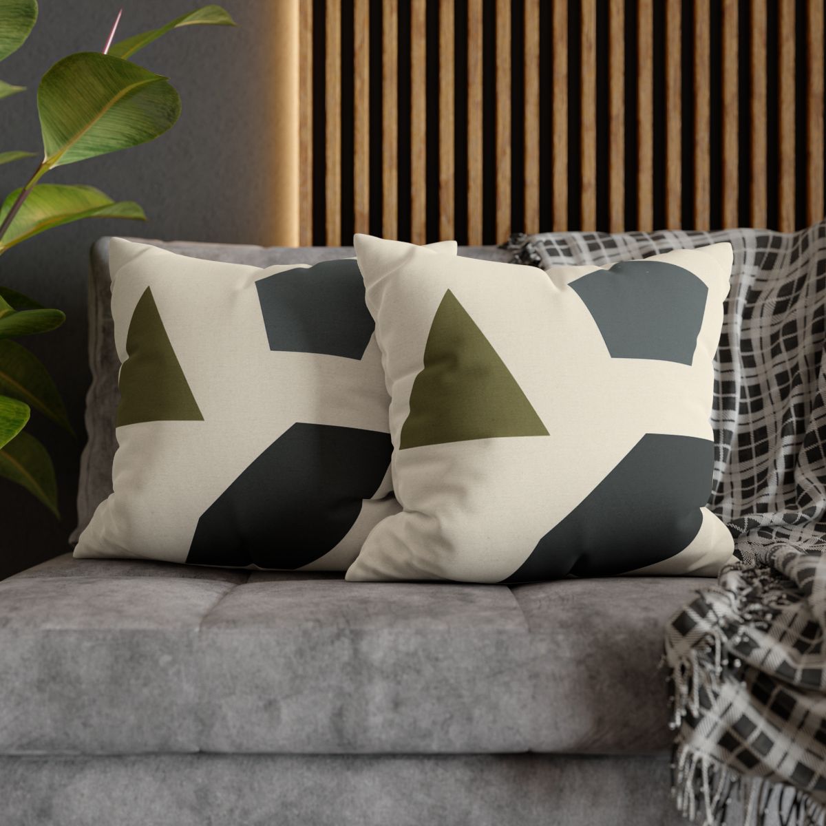 Sparse Polygon Cluster stylish decorative pillowcases