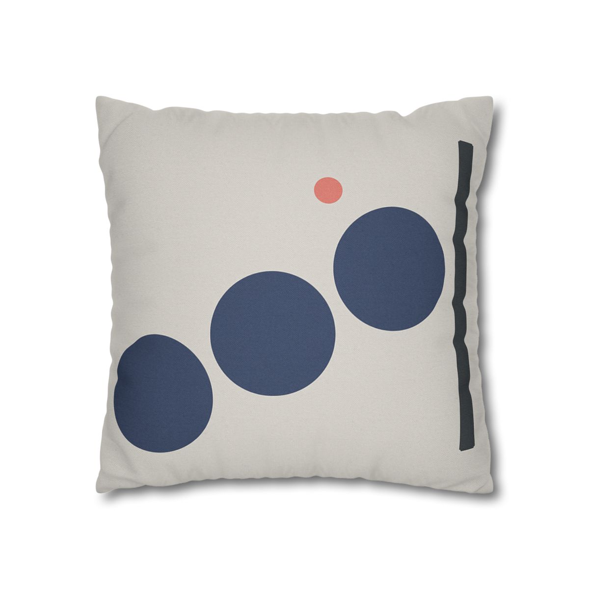 Stepped Circles And Side Bar custom pillow cases