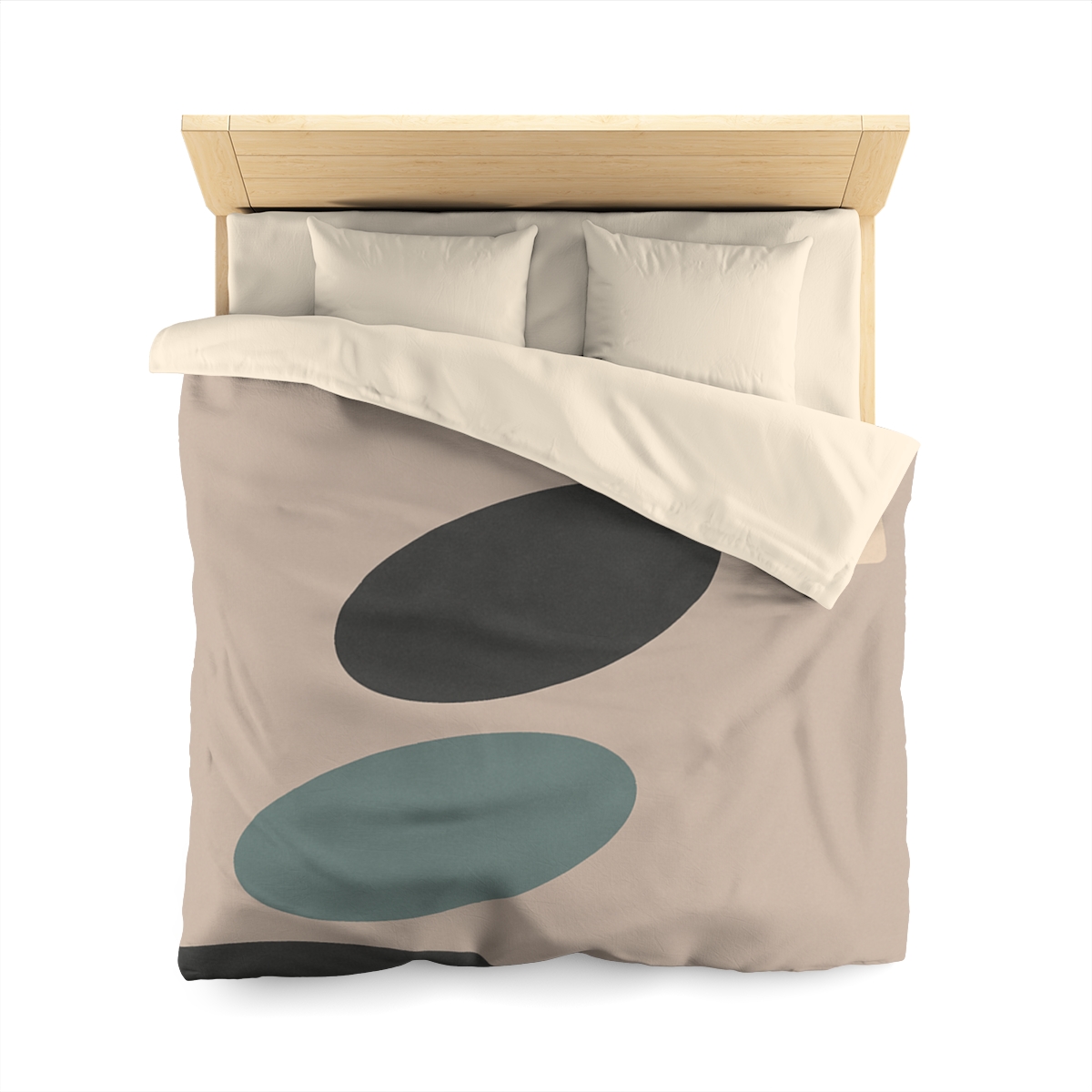 Staggered Ovals With Pause soft comforter duvets