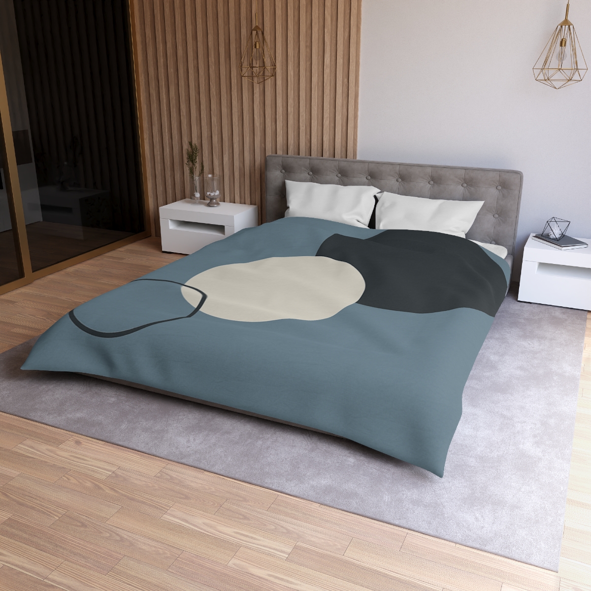 Staggered Circle Trio warm winter duvets