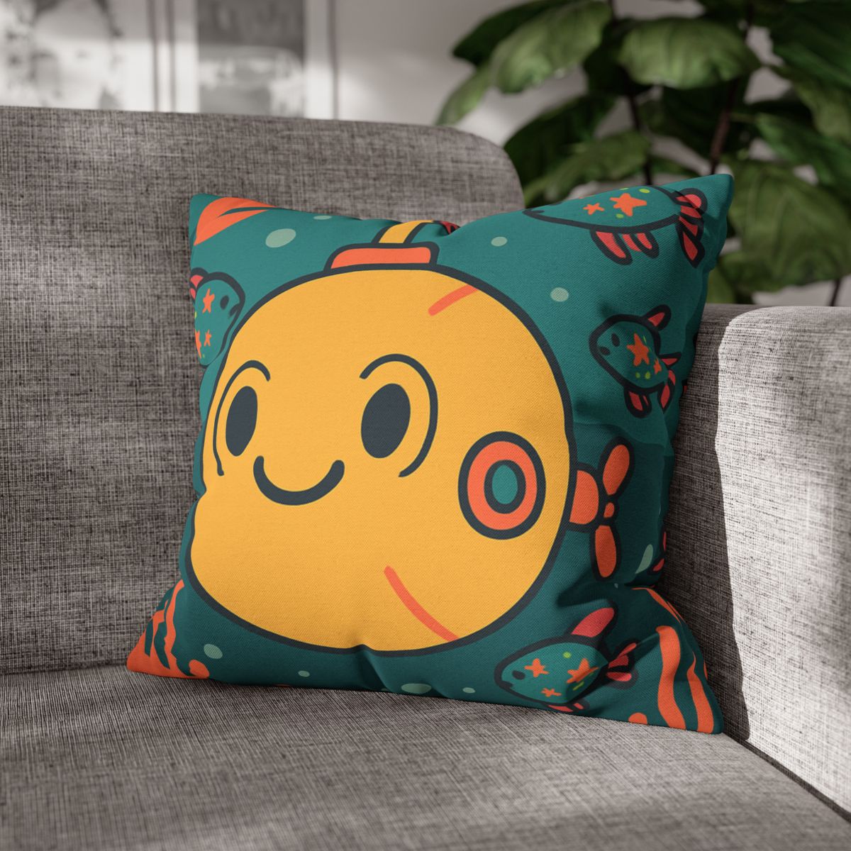 Underwater Planet Explorer Sub unique gift pillow cases