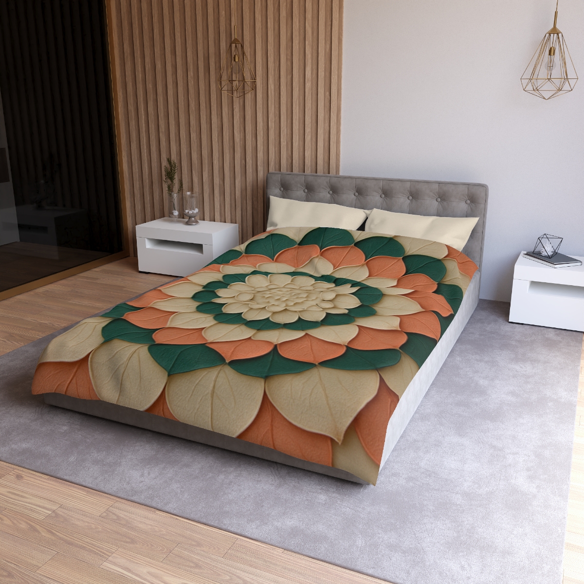 Petal Halo Mosaic duvets for gifts