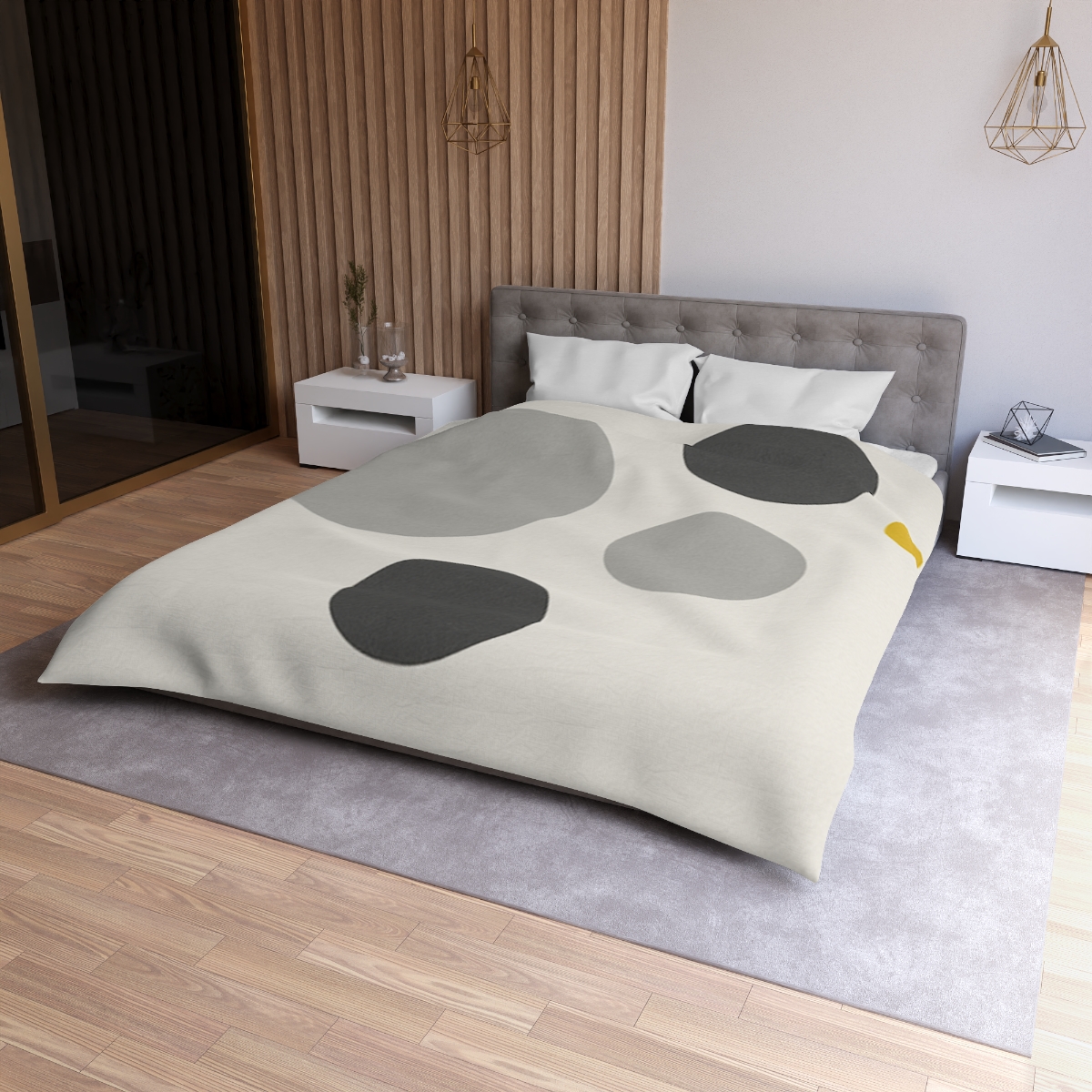 Balanced Cluster Of Circles warm winter duvets