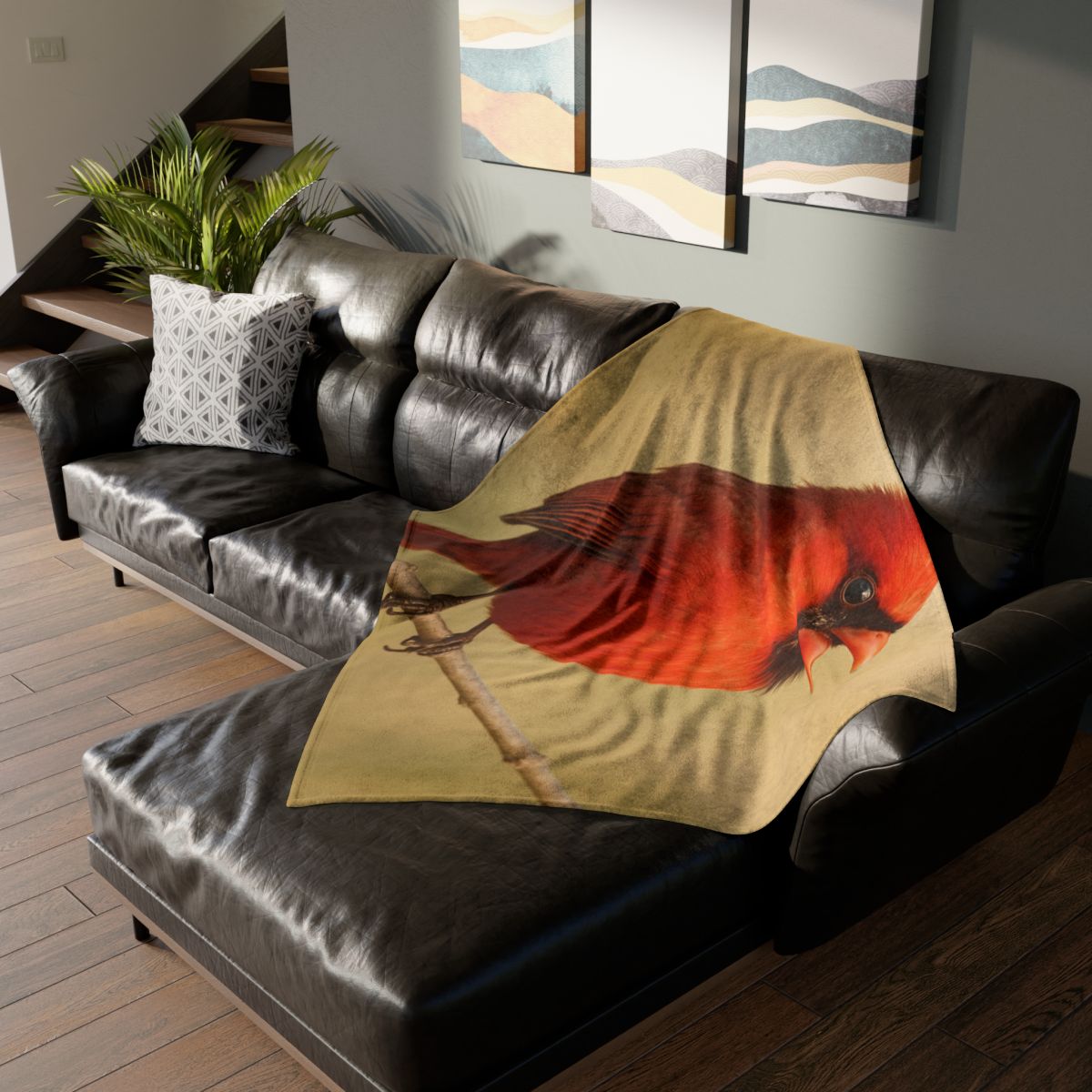 Crimson Hymn Cardinal unique gift blanketscustom blankets