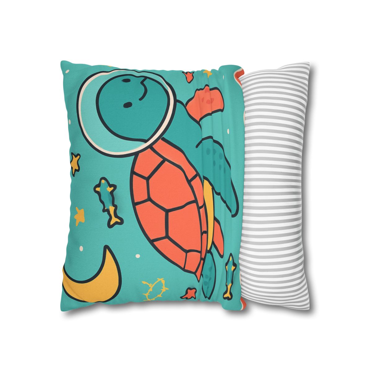 Starship Sea Turtle Explorer comfortable bedding pillow covers