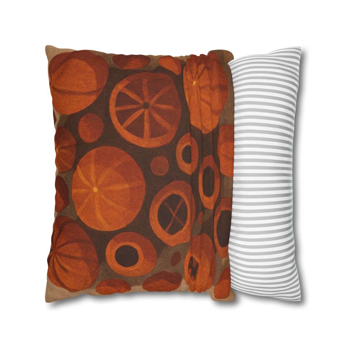 Seed Pod Cluster Mosaic personalized pillow covers
