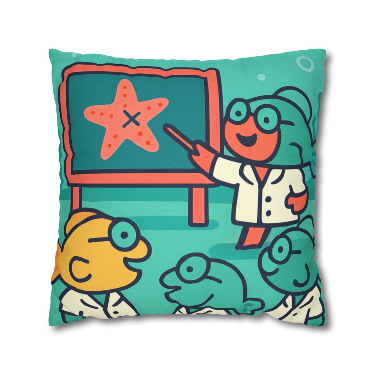 Coral School Of Scientists custom pillow cases