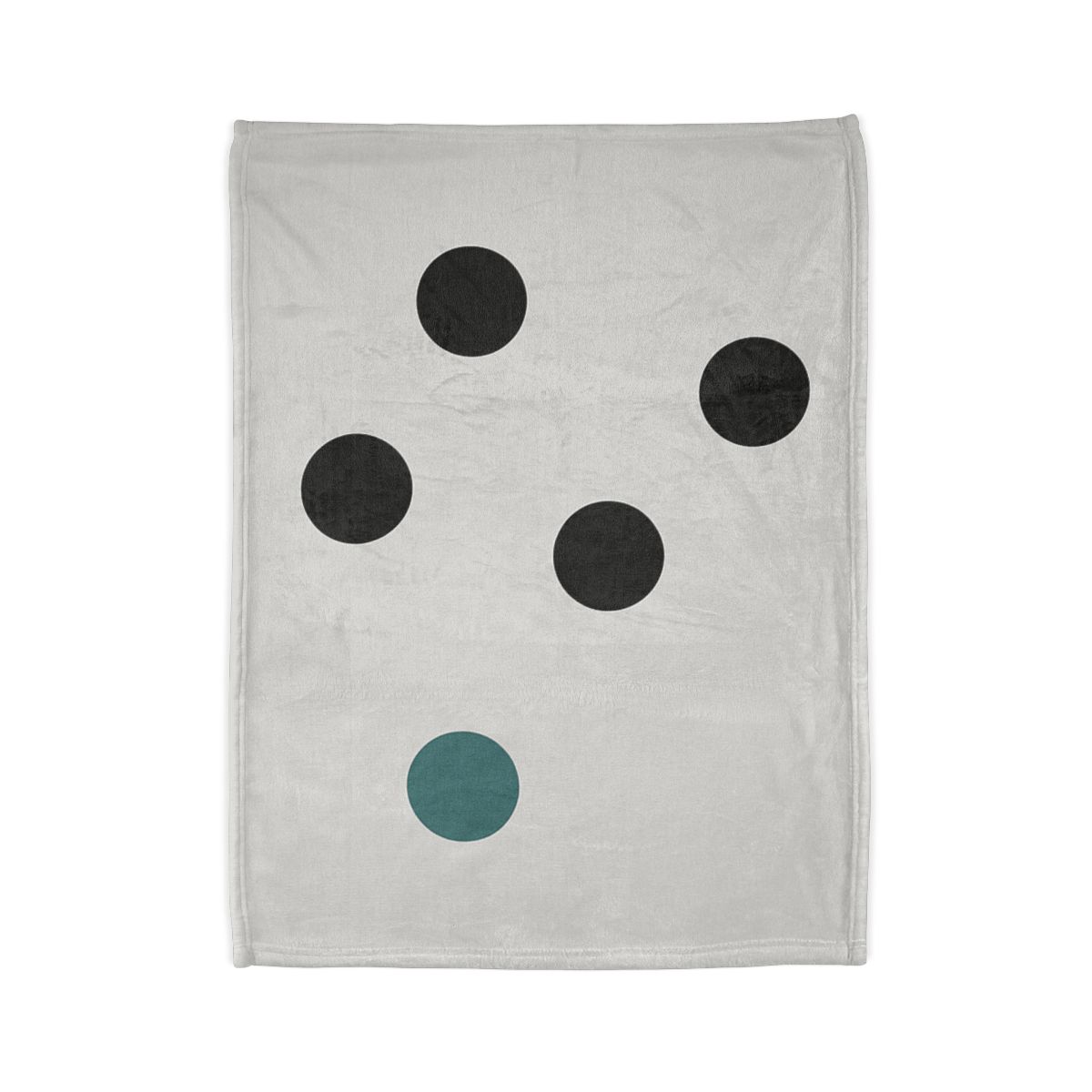 Sparse Dot Triangle designer printed blankets