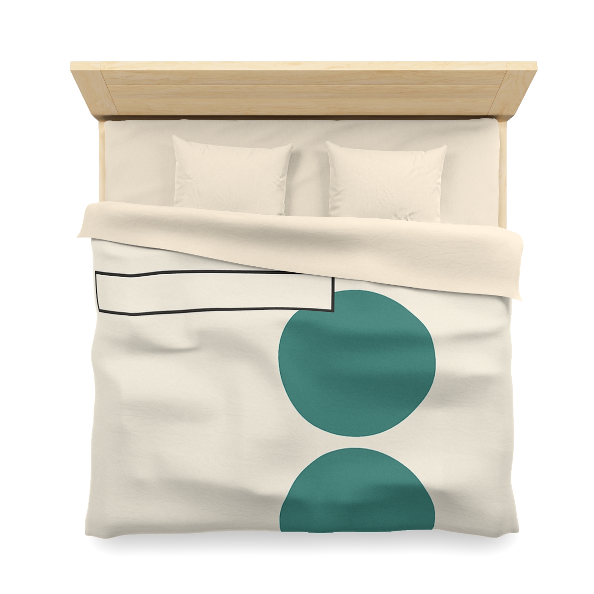 Staggered Circle Trio With Offset Bar warm winter duvets