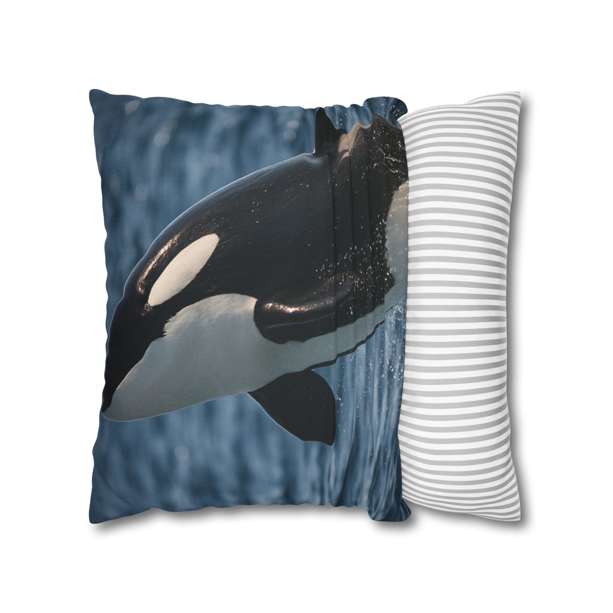 Tidal Monarch Orca soft cotton pillow cases