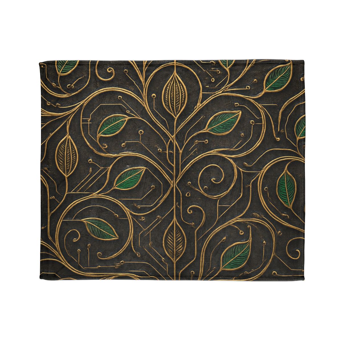 Vine Circuit Lattice trendy patterned blankets