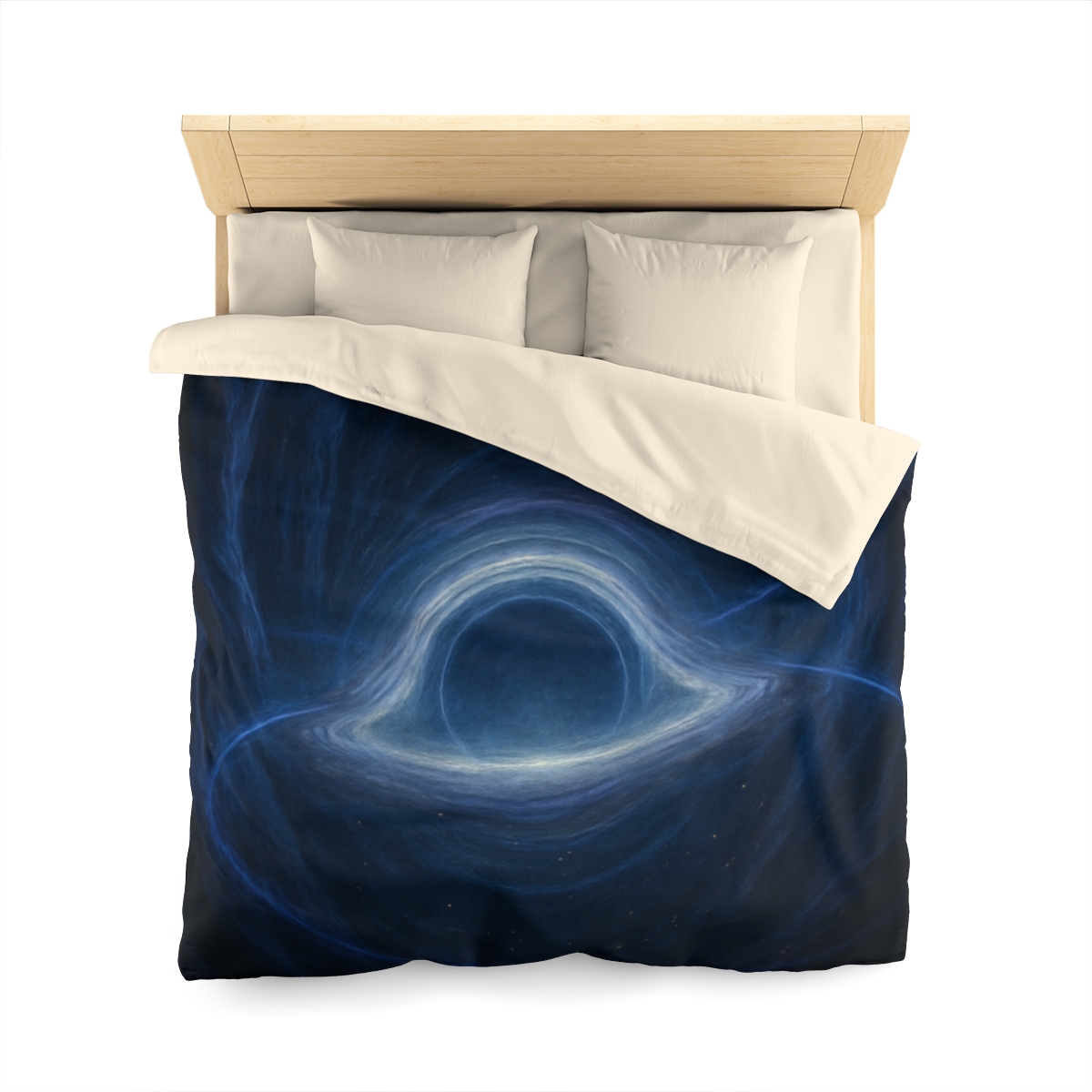 Luminous Event Horizon Veil stylish duvet covers