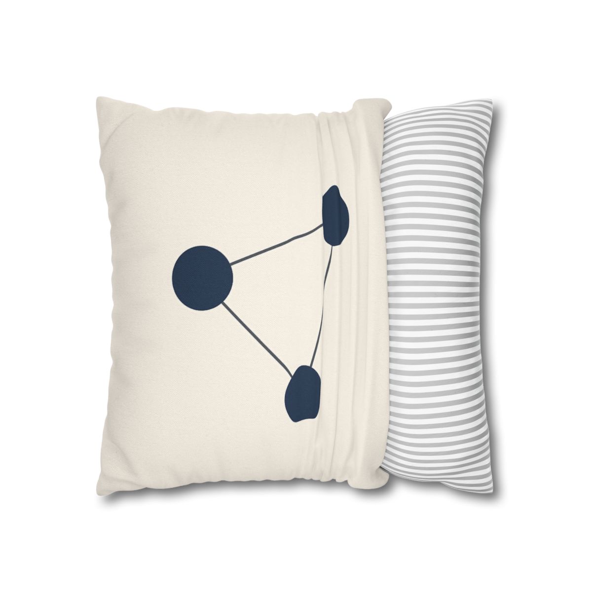 Orbital Line Cluster designer print pillow cases