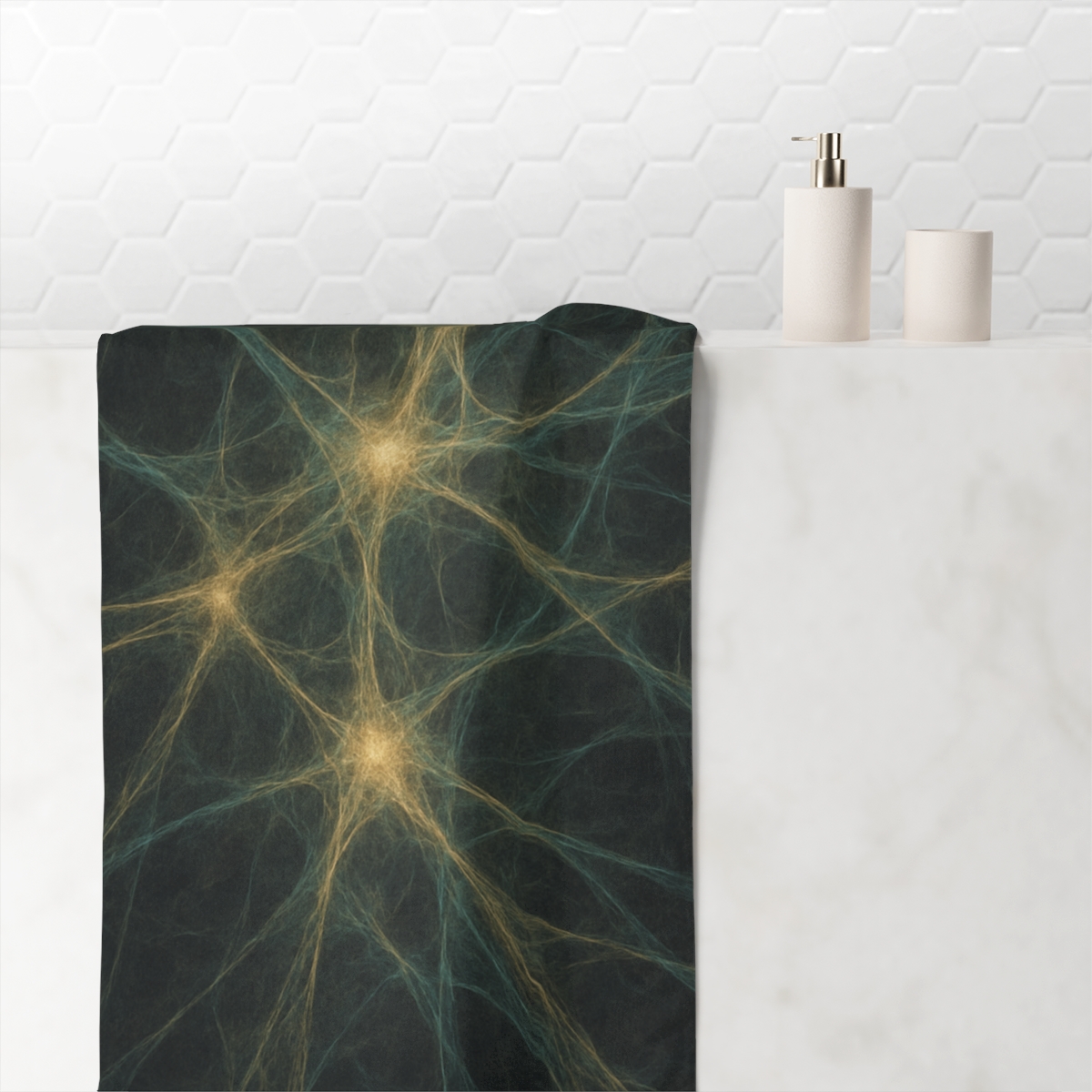 Cosmic Web Tapestry stylish beach towels