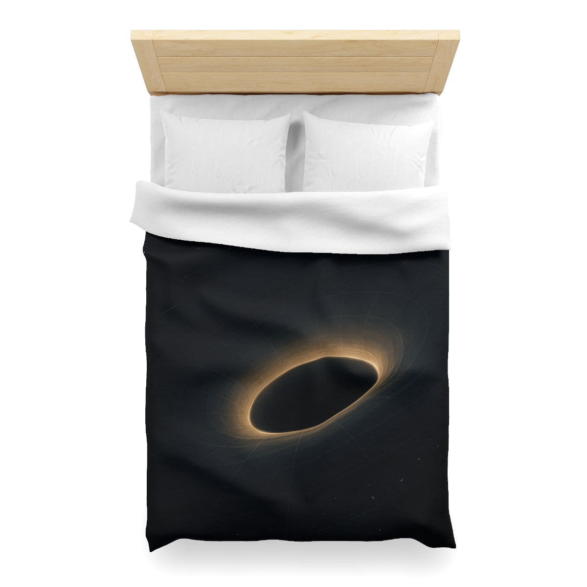 Gravity Well Vortex personalized bedding duvets