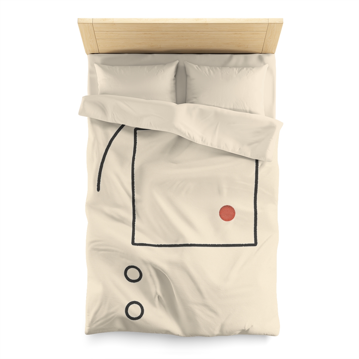 Quiet Orbit With Split Frame stylish duvet covers