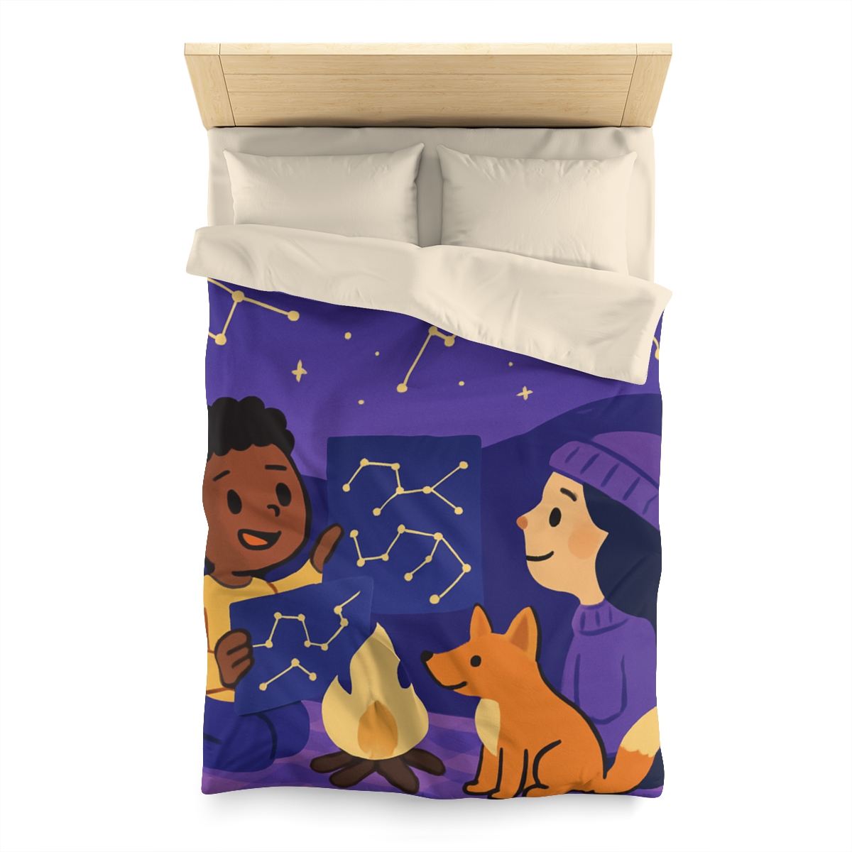 Constellation Camping soft comforter duvets
