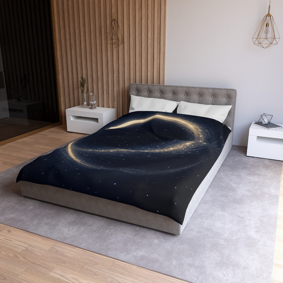 Lensing Halo Tapestry stylish duvet covers