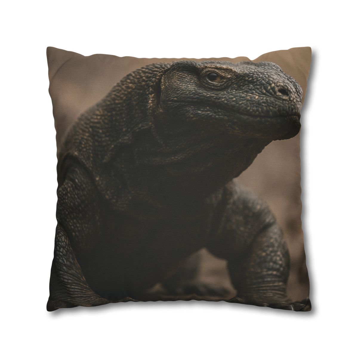 Ancient Sentinel Komodo Dragon trendy patterned pillow cases