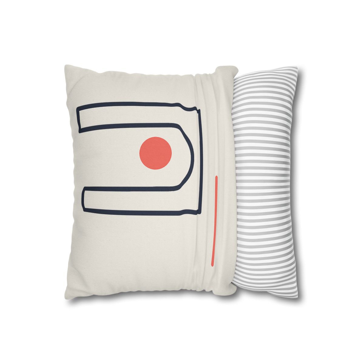Orbit Gap Rectangles designer print pillow cases