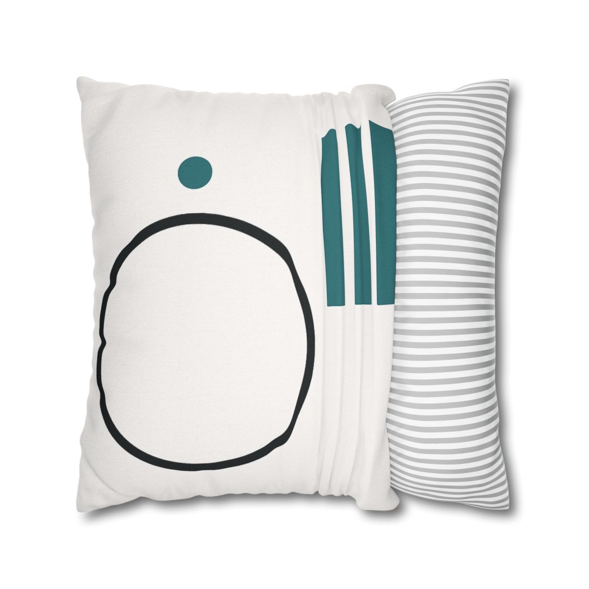 Orbiting Bars And Hollow Circle comfortable bedding pillow covers