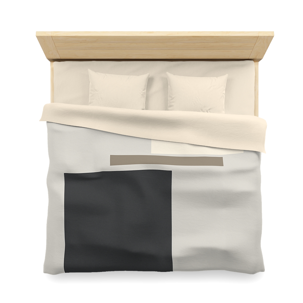 Offset Rectangle Pause soft comforter duvets