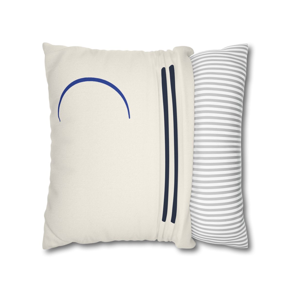 Stepped Bars Under A Crescent personalized pillow covers