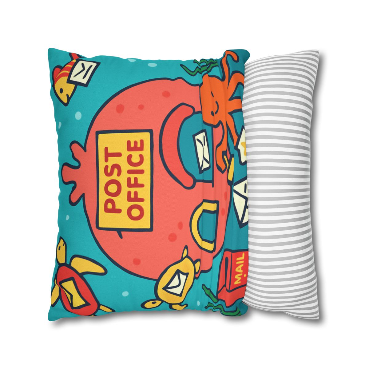 Coral Reef Planet Post Office custom pillow cases