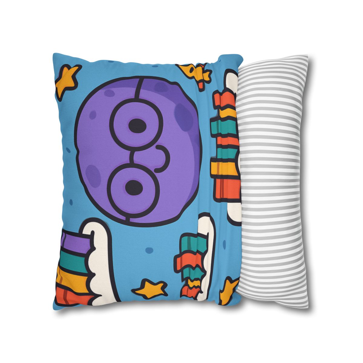 The Cloud Library Of Planet Puff soft cotton pillow cases